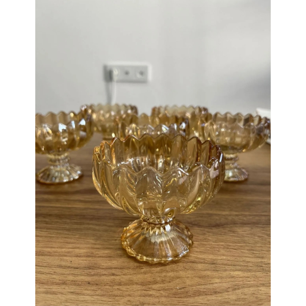 6'lı Cam Çerezlik Seti