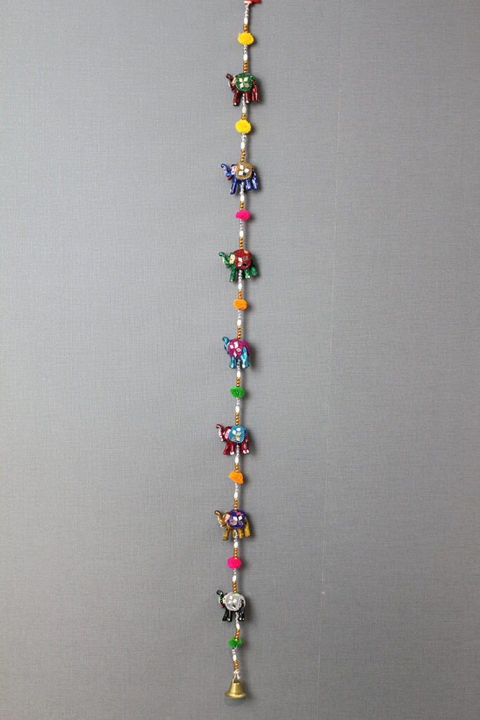 7'li Asmalı Aynalı Fil Model 2