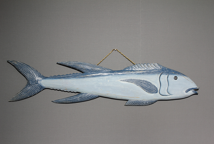 Ahşap Duvara Asmalı Balık Pano