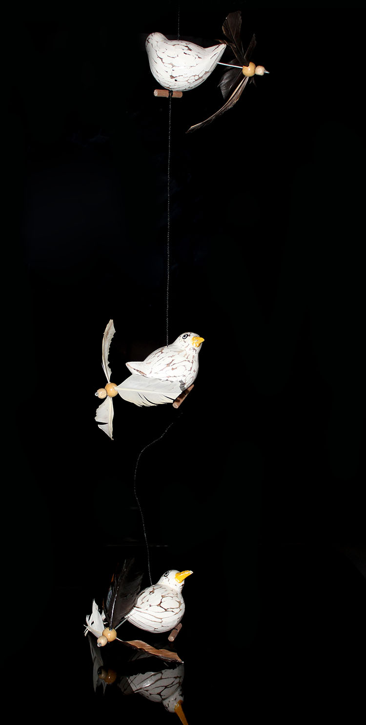 Ahşap Hayvan Figürlü Rüzgar Çanı Model 1 Ahşap Hayvan Figürlü Rüzgar Çanı Model 1