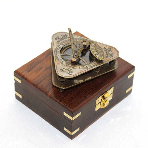 Ahşap Kutulu Pusula Model 11