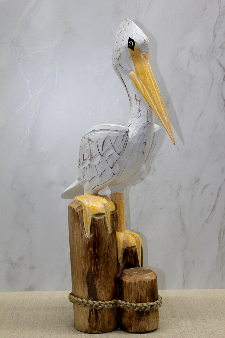 Ahşap Pelikan 60 Cm Ahşap Pelikan 60 Cm