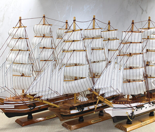 Ahşap Yelken Gemi Model 3