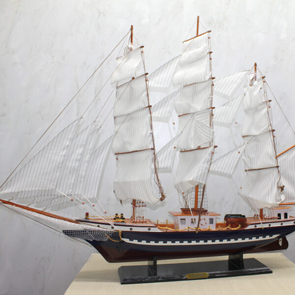 Ahşap Yelken Gemi Model 4