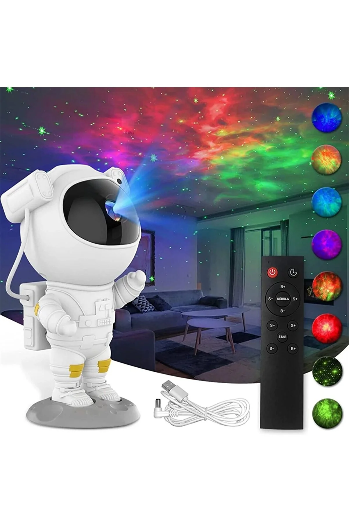 Astronot Galaksi Projeksiyon Lamba Astronot Galaksi Projeksiyon Lamba