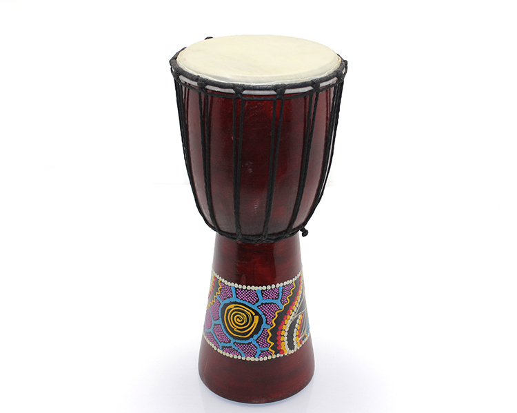 Batikli Ahşap Darbuka 30 Cm
