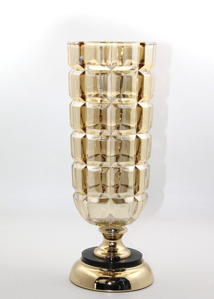 Cam Şamdan Tekli Model 4