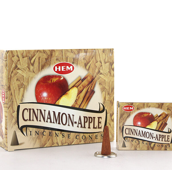 Cinnamon Apple Aromalı Konik Tütsü