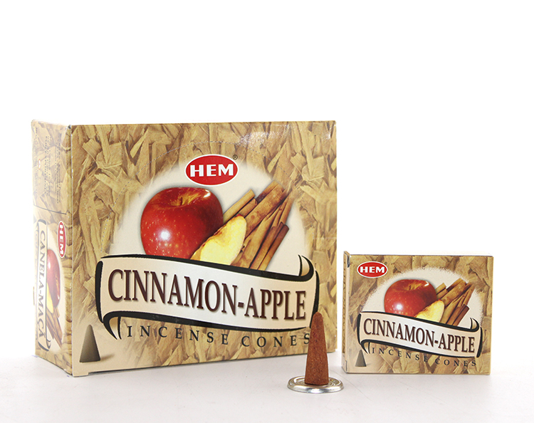Cinnamon Apple Aromalı Konik Tütsü Cinnamon Apple Aromalı Konik Tütsü