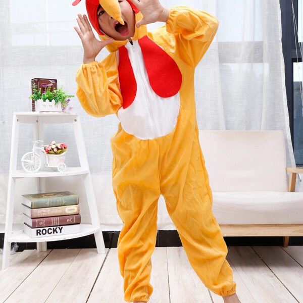 Çocuk Tavuk Kostümü 4-5 Yaş