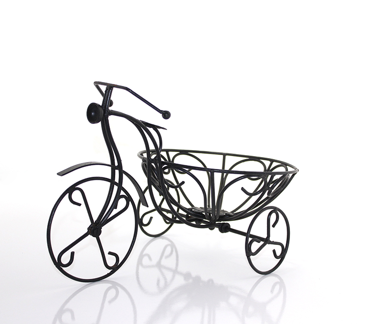 Ferforje Dekoratif Bisiklet Çiçeklik