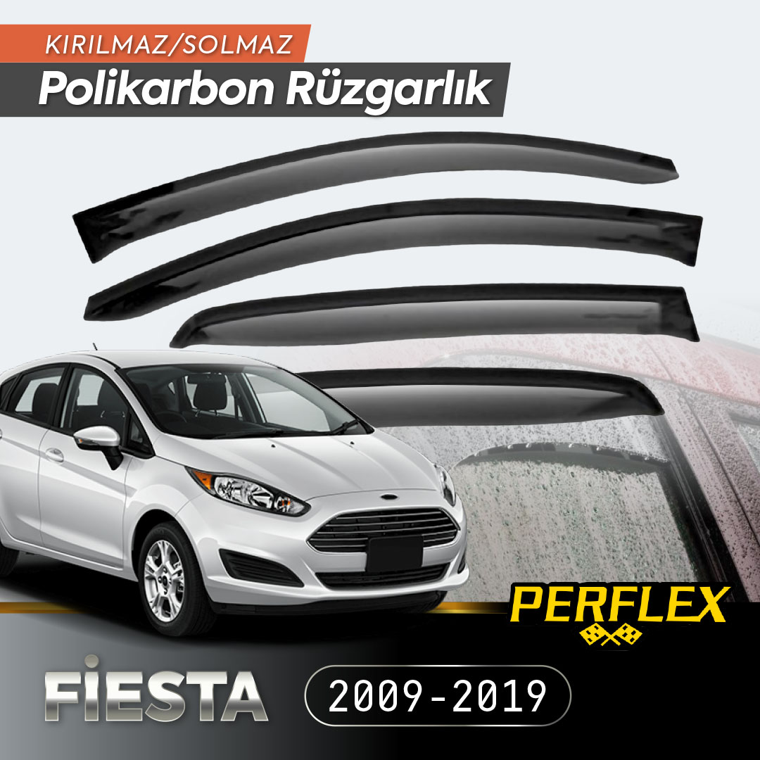 Ford Fiesta 2009-2019 Cam Rüzgarlığı V2 Mugen Ford Fiesta 2009-2019 Cam Rüzgarlığı V2 Mugen