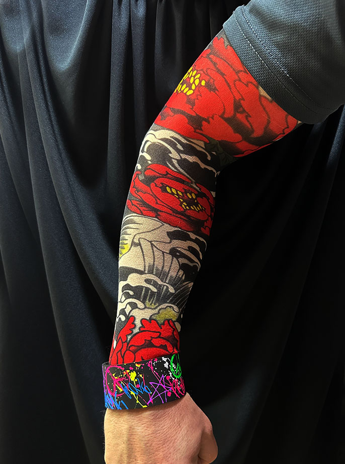 Giyilebilir Kol Ve Bacak Dövmesi 3D Baskılı 2 Adet Model 2 Giyilebilir Kol Ve Bacak Dövmesi 3D Baskılı 2 Adet Model 2