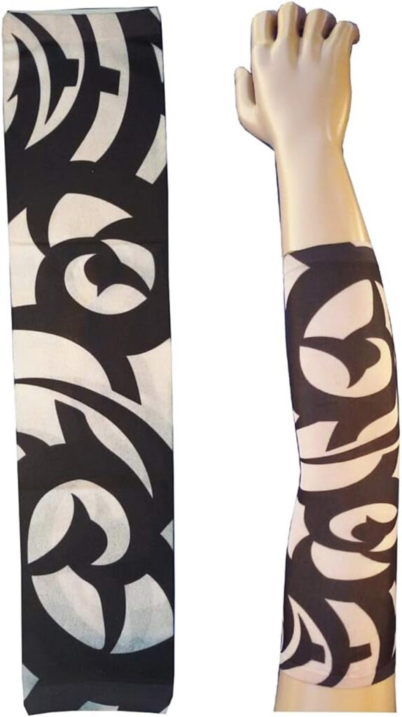 Giyilebilir Kol Ve Bacak Dövmesi 3D Baskılı 2 Adet Model 5