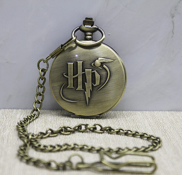 Harry Potter Tasarımlı Köstekli Saat