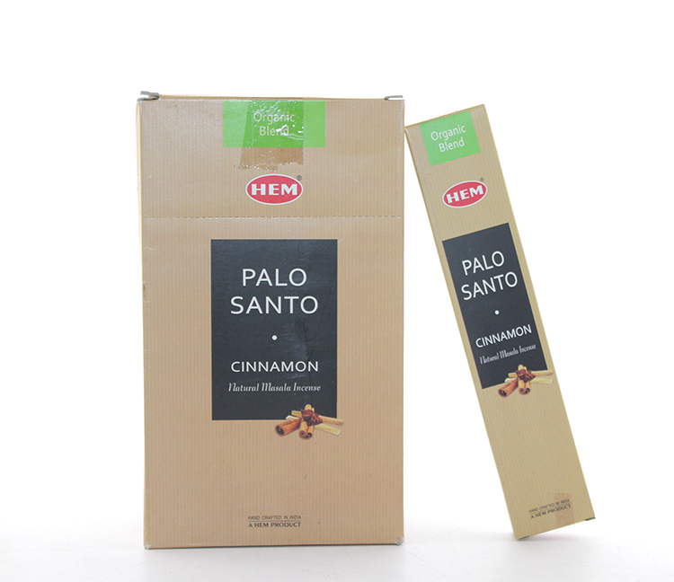 Hem Organic Blend Series Palo Santo Cinnamon Masala Aromalı Çubuk Tütsü Hem Organic Blend Series Palo Santo Cinnamon Masala Aromalı Çubuk Tütsü
