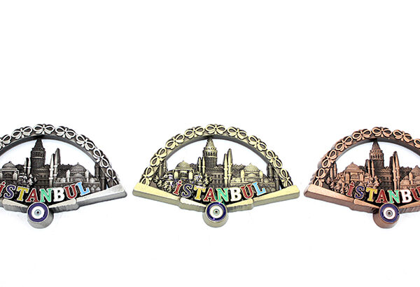 İstanbul Temalı Metal Magnet Model 2