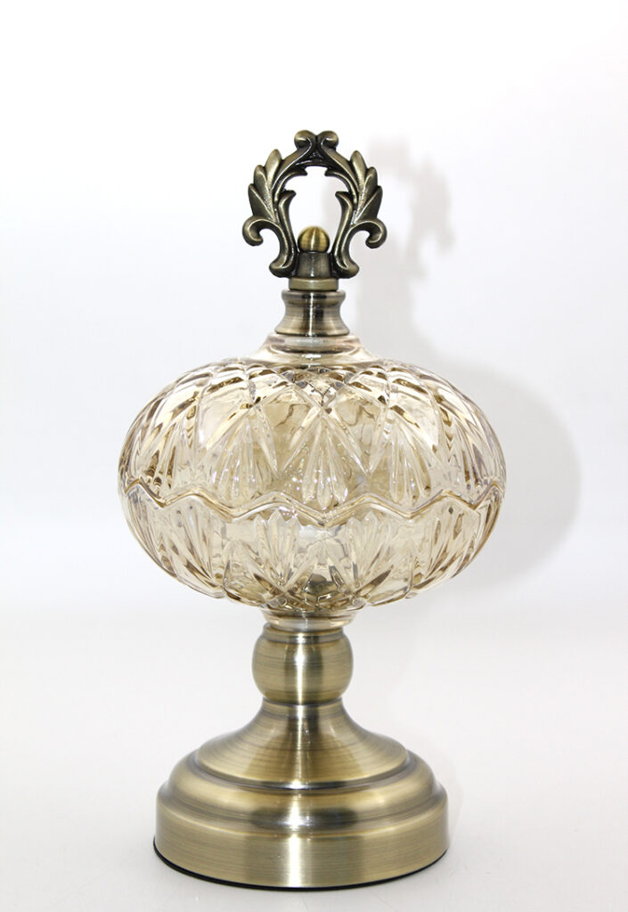 Kapaklı Cam Şekerlik Model 1