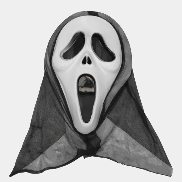 Kapşonlu Çığlık Maskesi Scream Maskesi 33x21 cm