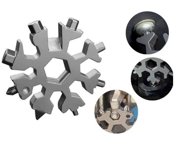 Kar Tanesi Çok Amaçlı Anahtarlık Açacak