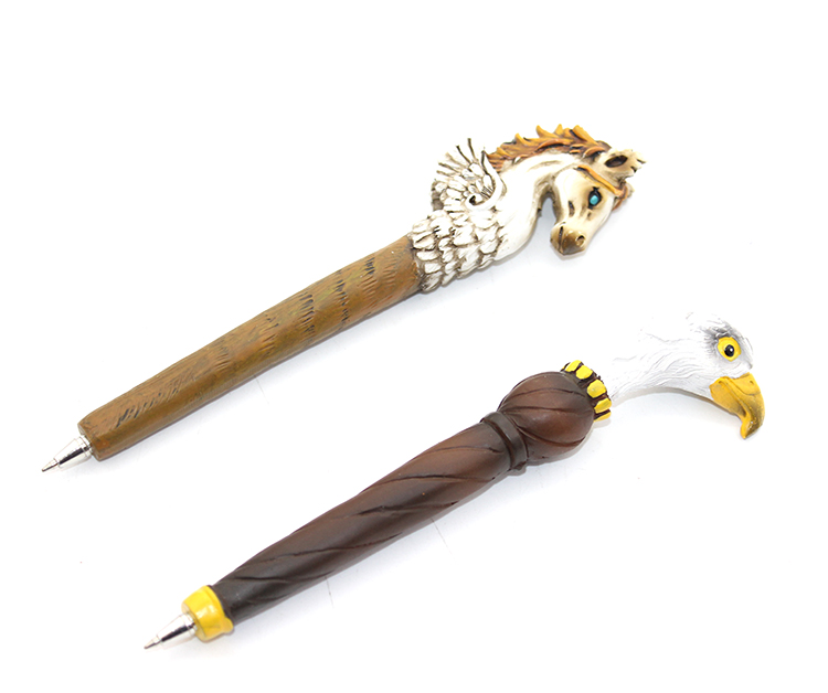 Kartal Ve Unicorn Polyester Tükenmez Kalem