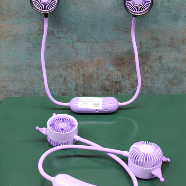 Kuromi Şarjlı Boyun Fanı Vantilatör 2 Kademeli Model 1