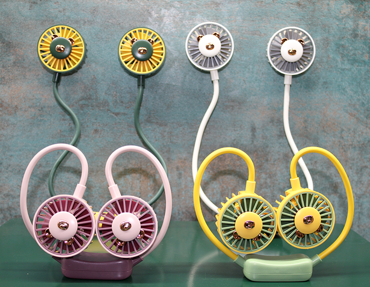 Kuromi Şarjlı Boyun Fanı Vantilatör 2 Kademeli Kuromi Şarjlı Boyun Fanı Vantilatör 2 Kademeli