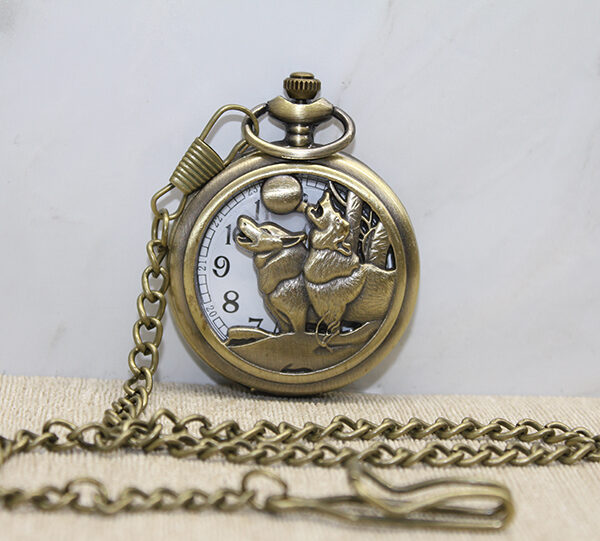 Kurt Tasarımlı Köstekli Saat Model 1