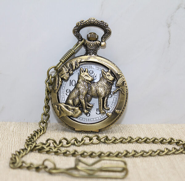 Kurt Tasarımlı Köstekli Saat Model 2