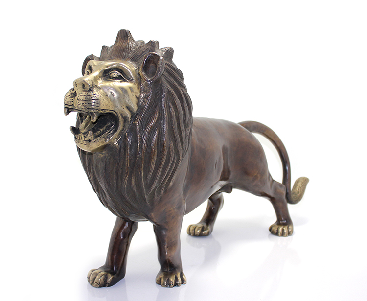 Metal Aslan Biblosu 60 Cm Metal Aslan Biblosu 60 Cm