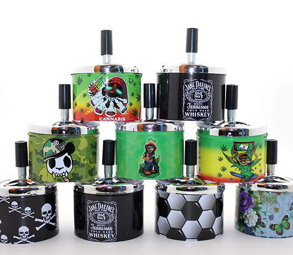 Metal Basmalı Küllük