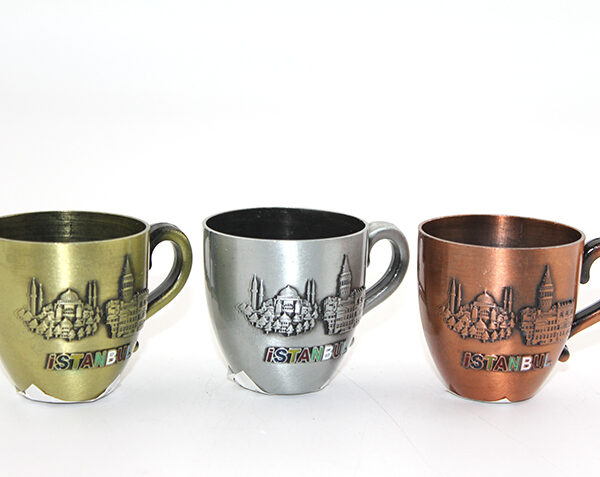 Metal İstanbul Yöresel Bardak