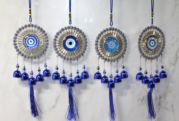 Metal Nazar Boncuğu Çan Model 2