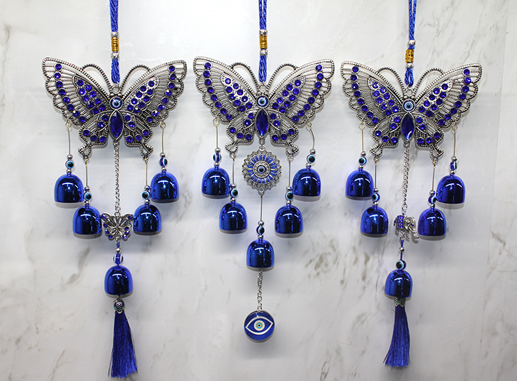 Metal Nazar Boncuğu Çan Model 7