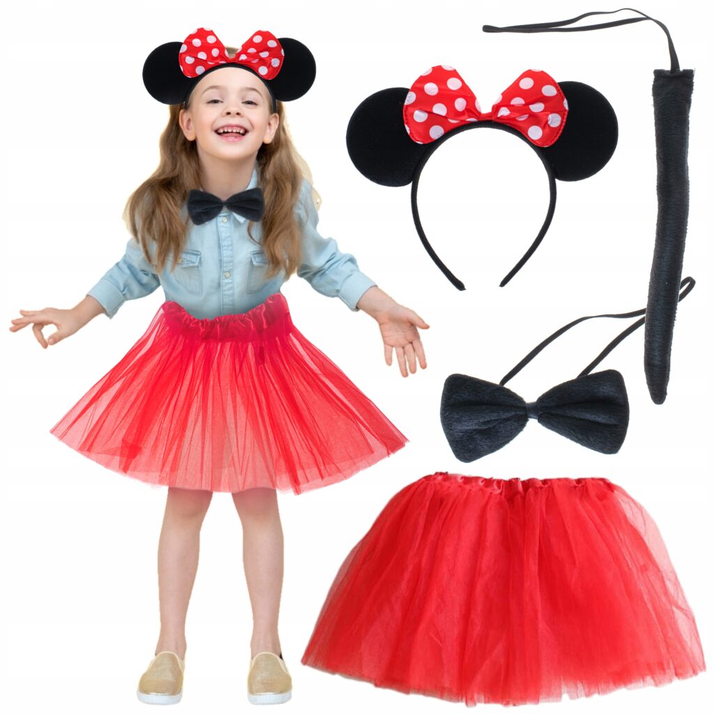 Minnie Mouse Kostüm Seti - Etek