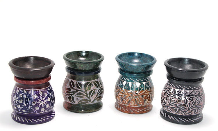 Obsidian Taşı Buhurdanlık Model 4 Obsidian Taşı Buhurdanlık Model 4