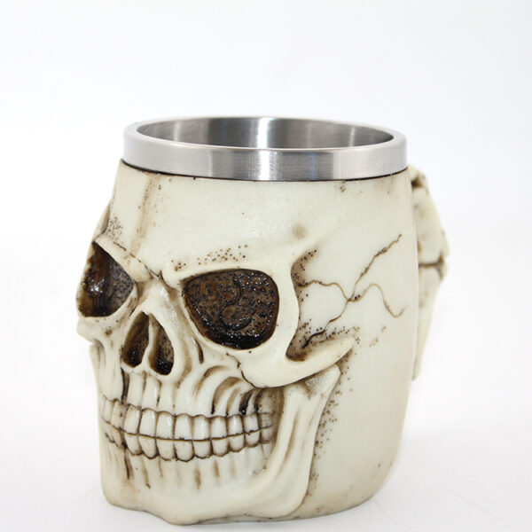 Paslanmaz Çelik Kuru Kafa Kupa Bardak Model 3