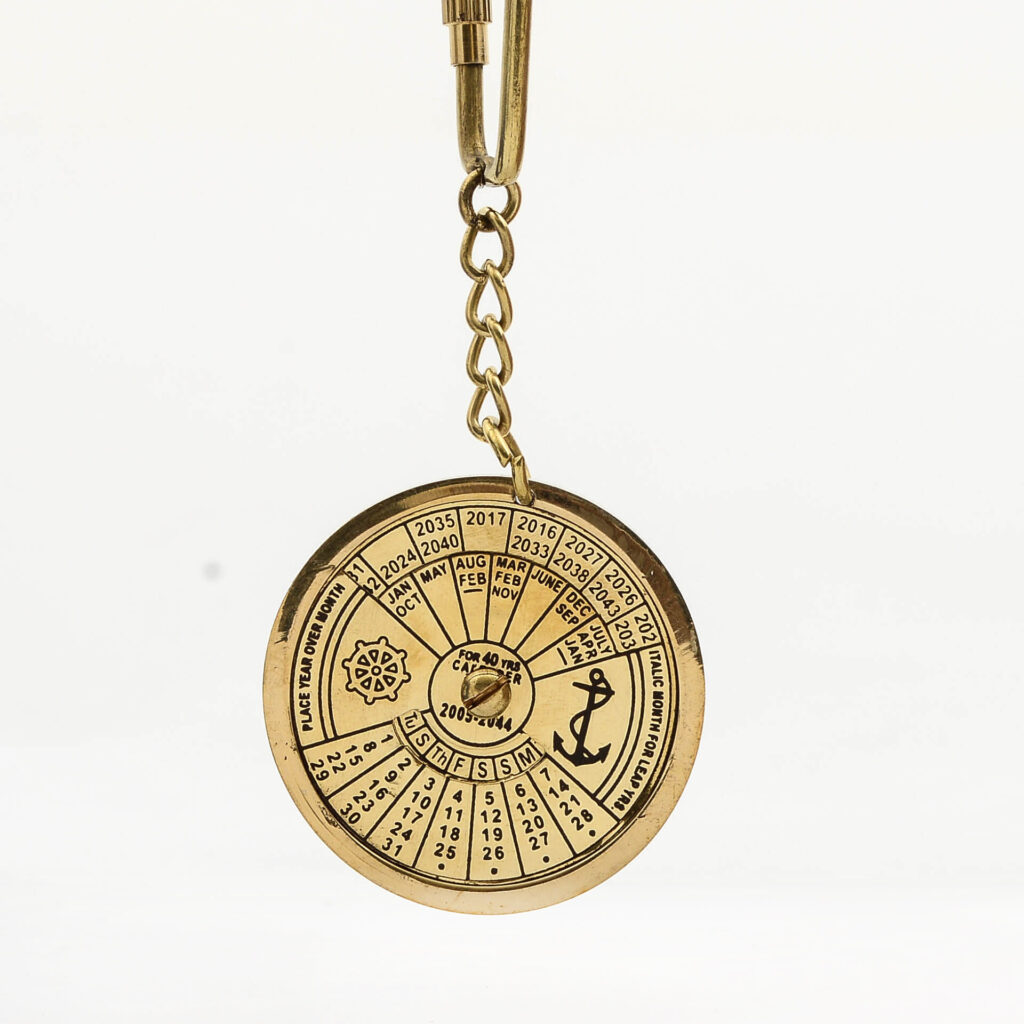 Pirinç Anahtarlık Model 6