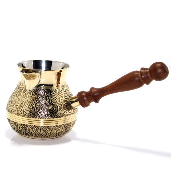 Pirinç Cezve 4'' inç Model 2