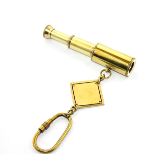 Pirinç Dürbün Tasarımı Anahtarlık