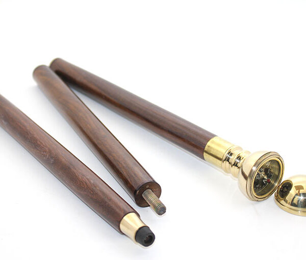 Pirinç Pusulalı Baston Model 2