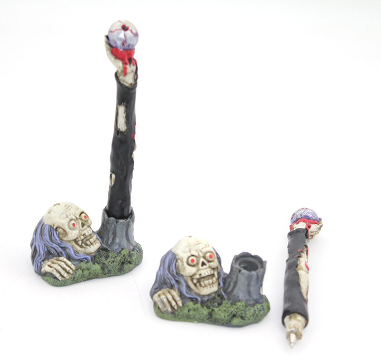 Polyester Kurukafa Tükenmez Kalem