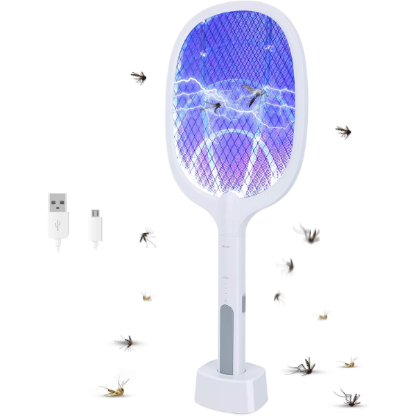 Şarjlı UV Masa Üstü Sivrisinek Öldürücü Raket