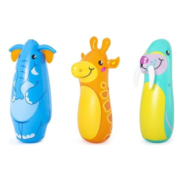 Sevimli Hayvan Figürlü Şişme Hacıyatmaz