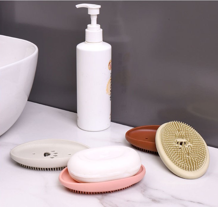 Silikon Fırça Sabunluk