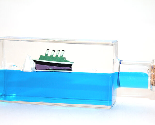 Şişe İçinde Batmayan Gemi Model 1