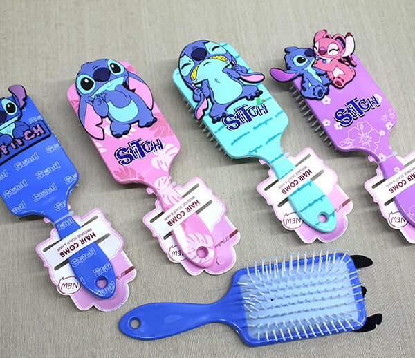 Stitch Tasarımlı Saç Tarağı