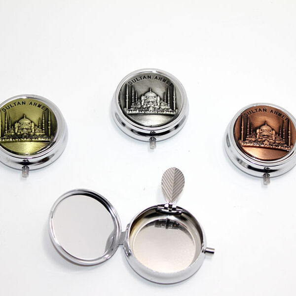 Sultanahmet Kabartmalı Yöresel Tekli Küllük Kutusu