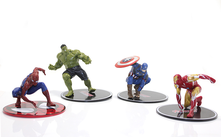 Süper Kahraman Figür 4'lü Set