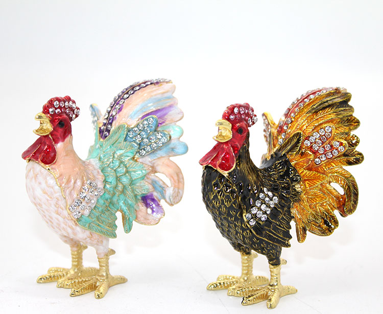 Swarovski Taşlı Tekli Horoz Model 2